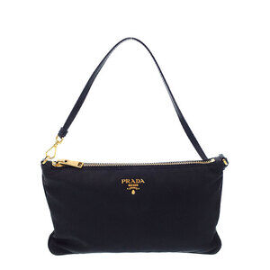 Prada My Character Nylon Pouch Handbag